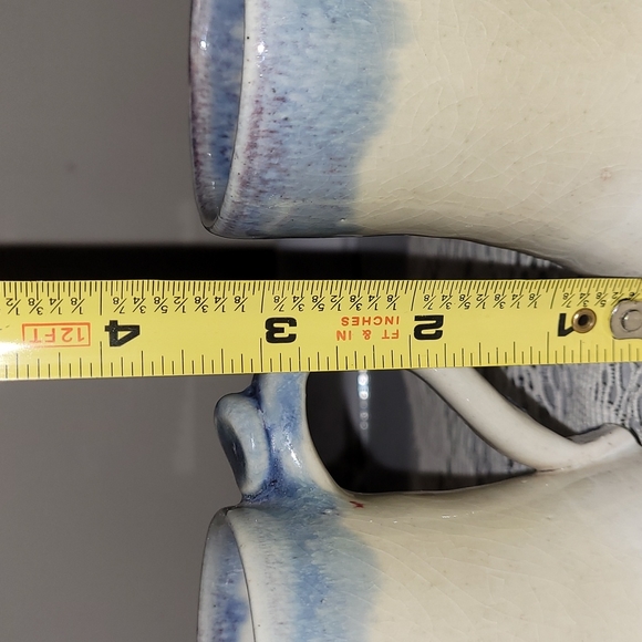 Gorgeous Pair of Art Pottery Mugs - Picture 8 of 9